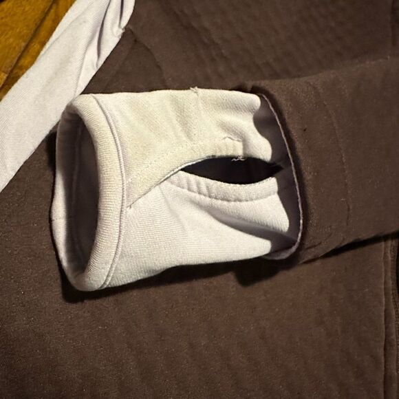 Nike Thermal Shield Womens Quilted Brown and Purple Athletic Jacket Size Medium - Picture 7 of 16